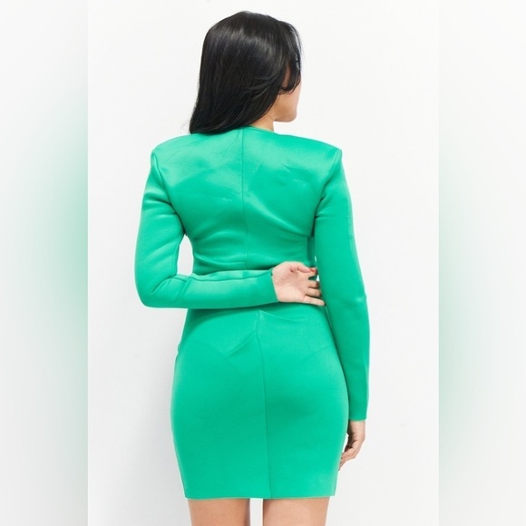 ASOS Green Mini Dress - Picture 8 of 10